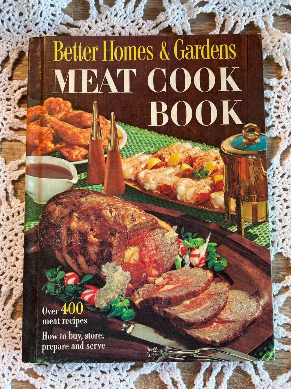 Better Homes & Gardens Meat Cook Book Ninth Printing 1968